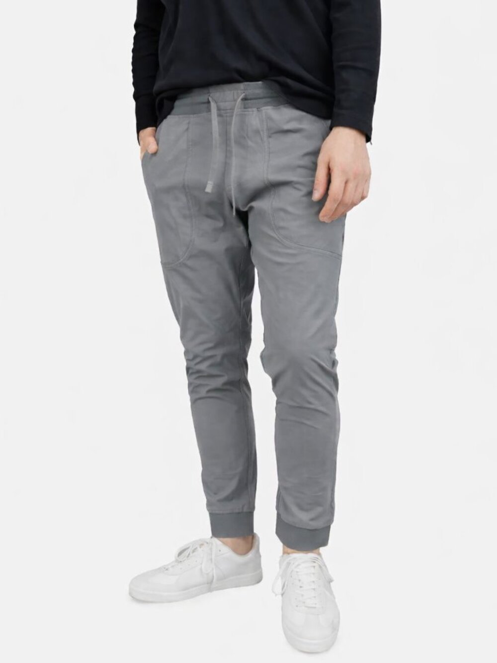 Under 510 Pace Performance Jogger Charcoal Gray 36x25 Pants for Short Men